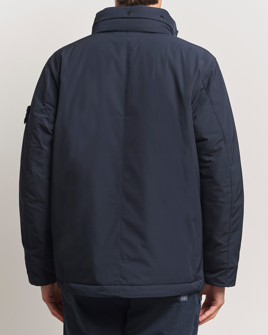 Heren | Jassen | Stone Island | Micro Twill Padded Field Jacket Navy