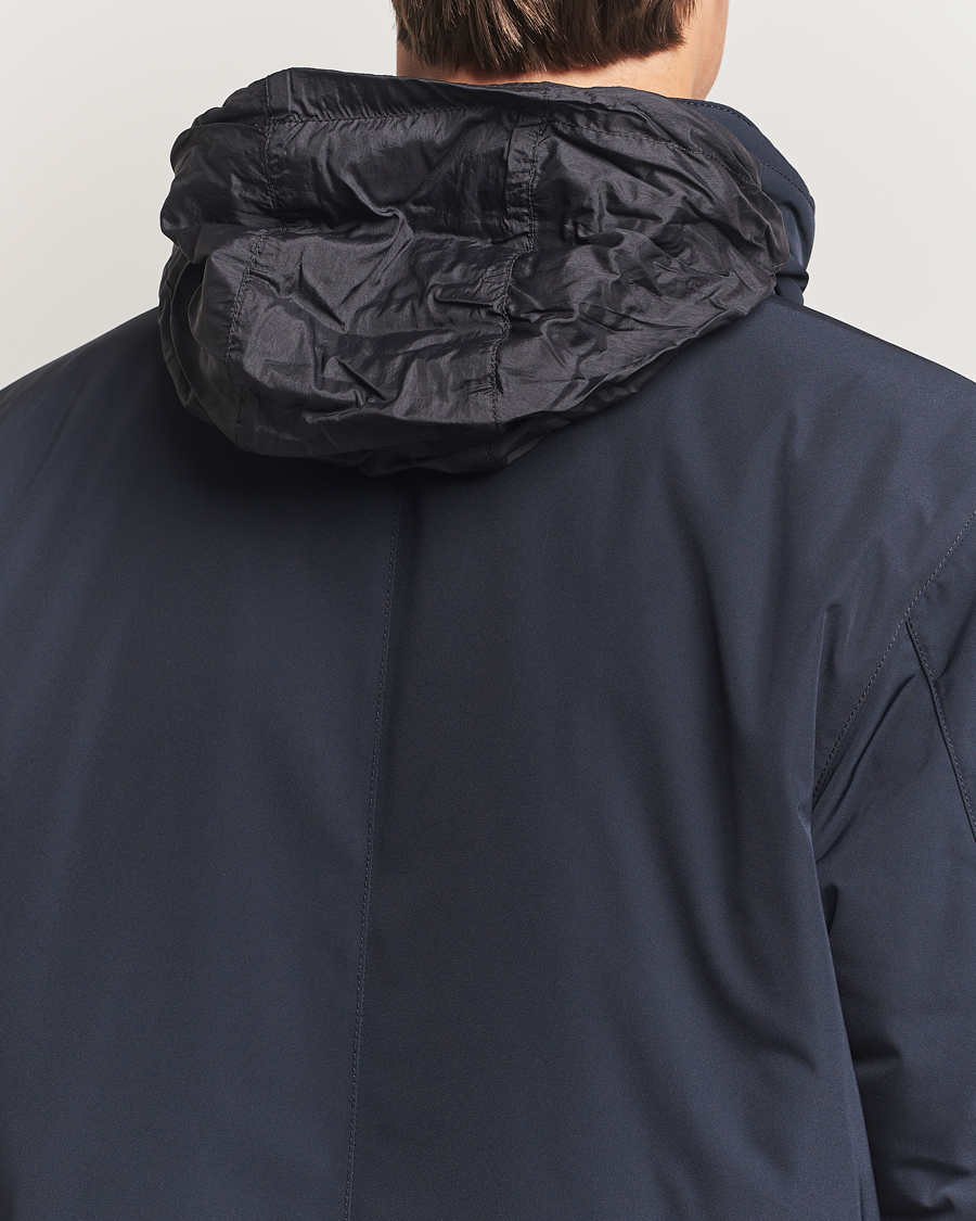 Heren | Jassen | Stone Island | Micro Twill Padded Field Jacket Navy