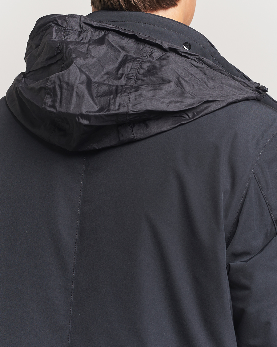 Heren | Jassen | Stone Island | Micro Twill Padded Field Jacket Black