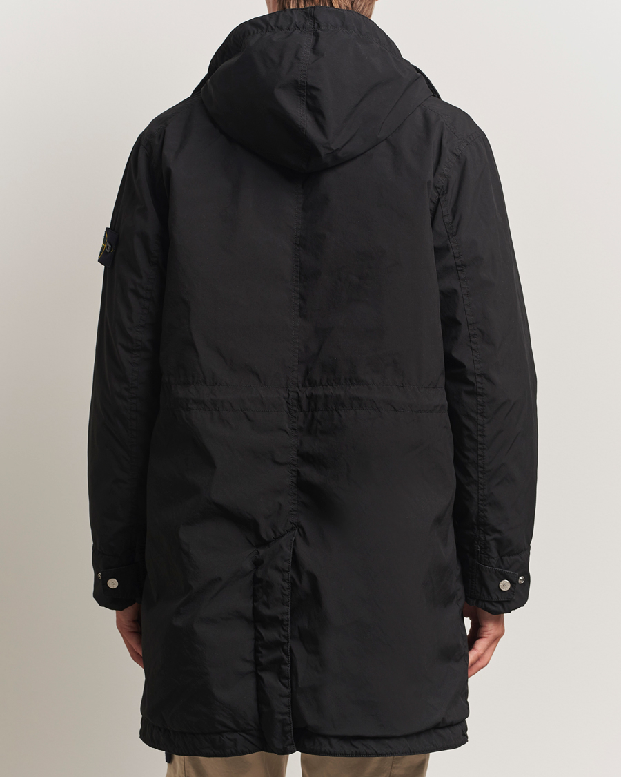 Heren | Jassen | Stone Island | Light Compact Padded Hood Coat Black
