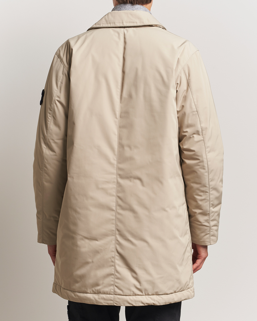 Heren | Jassen | Stone Island | Micro Twill Primaloft Padded Coat Beige