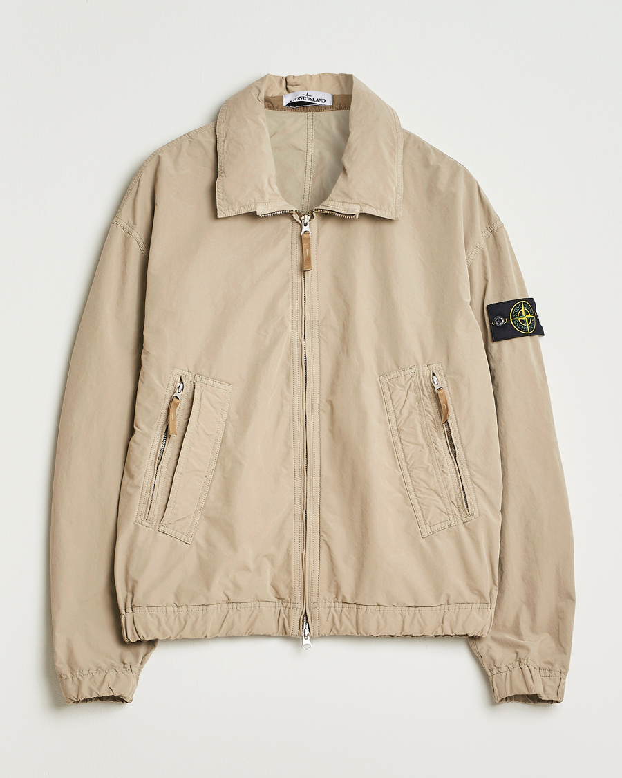 Heren | Jassen | Stone Island | David Light-TC Bomber Jacket Beige