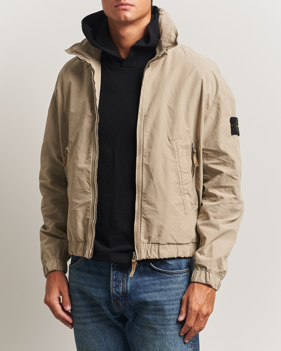 Heren | Jassen | Stone Island | David Light-TC Bomber Jacket Beige