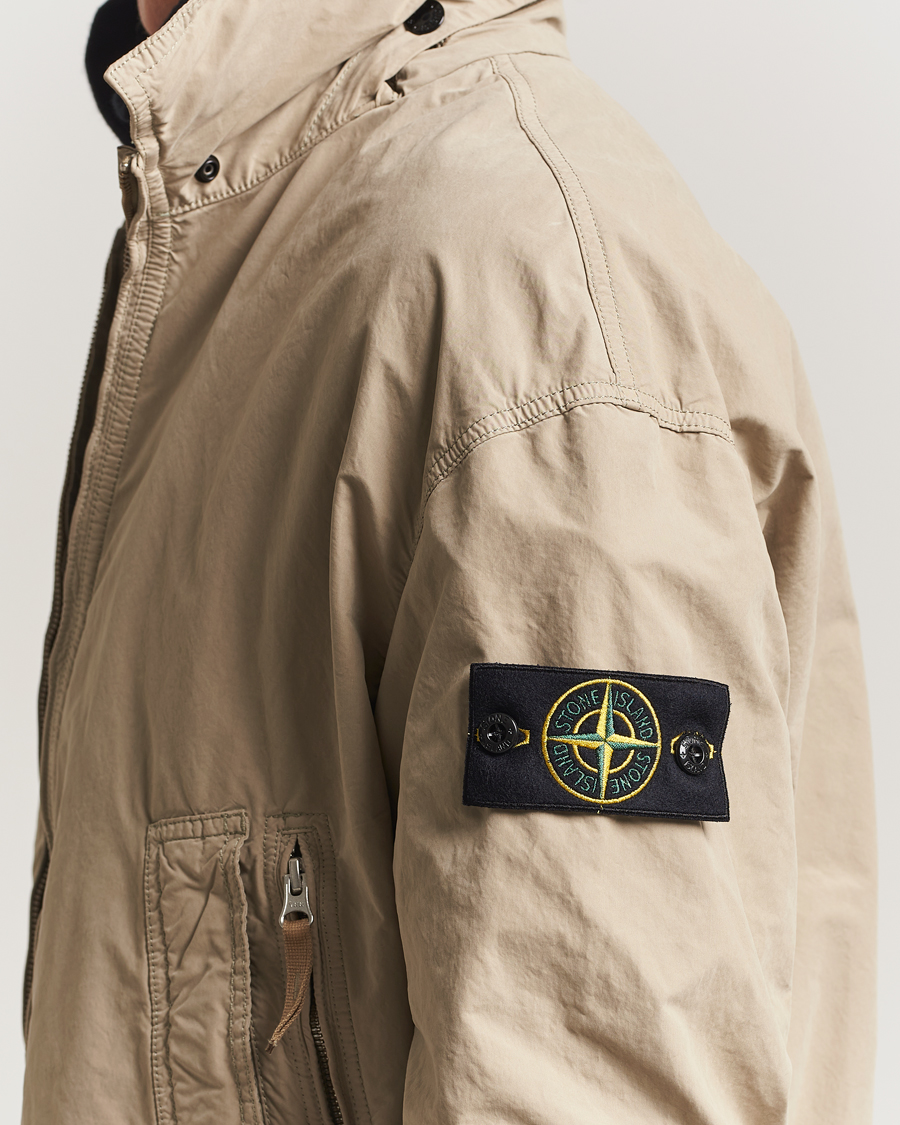 Heren | Jassen | Stone Island | David Light-TC Bomber Jacket Beige