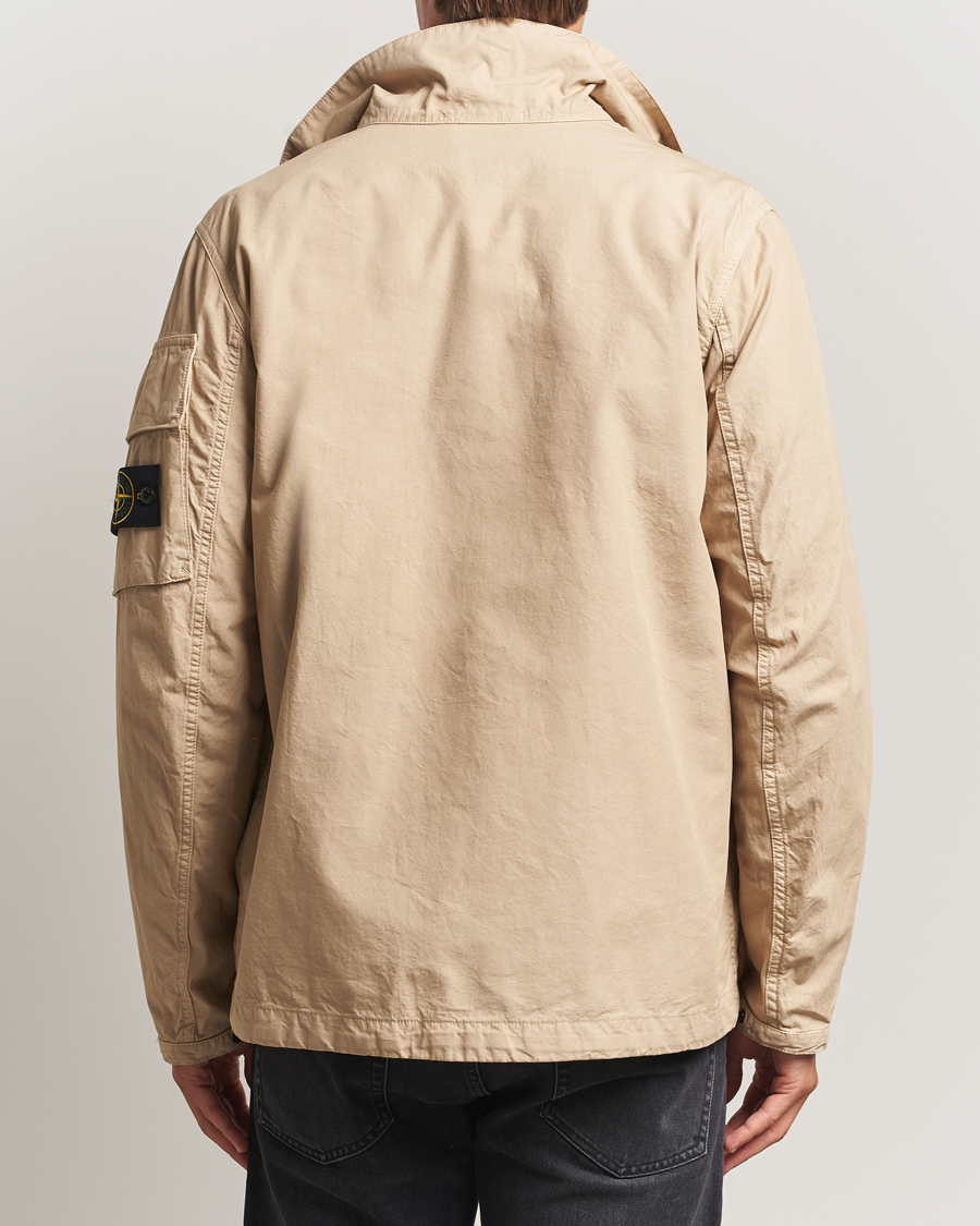 Heren | Jassen | Stone Island | Canvas Weave Cotton Field Jacket Beige