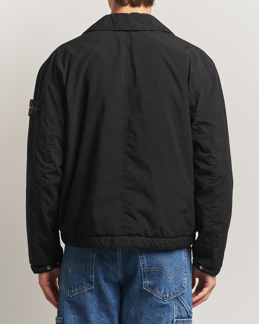 Heren | Jassen | Stone Island | Light Compact Touch Coach Jacket Black