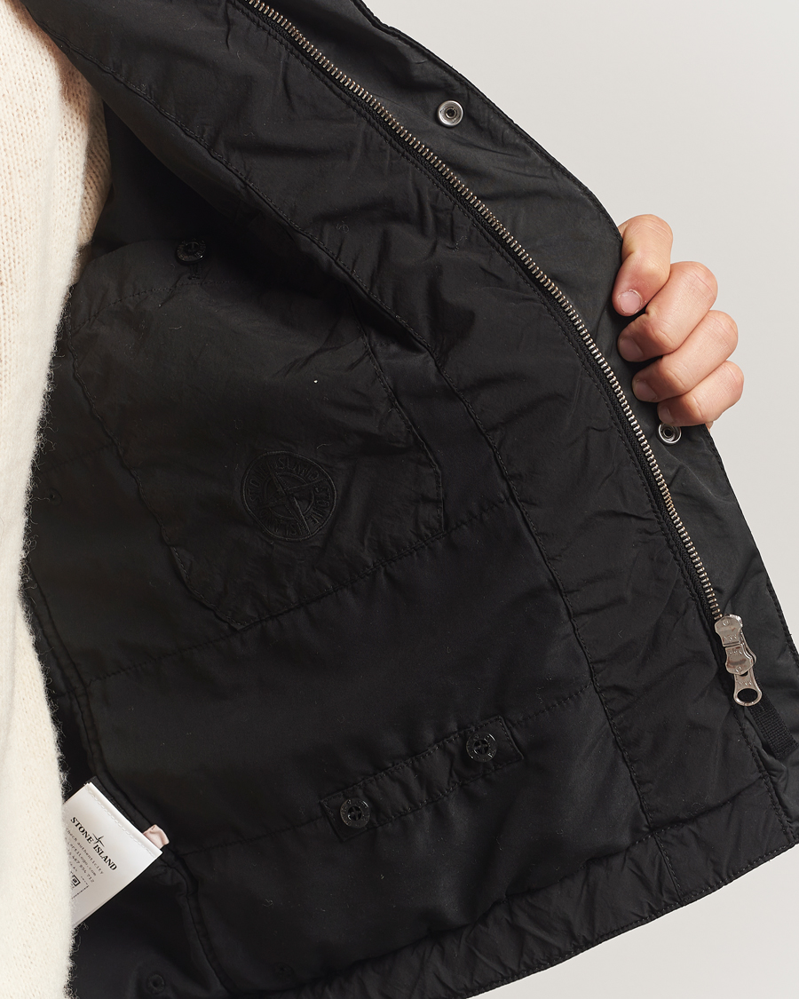 Heren | Jassen | Stone Island | Light Compact Touch Coach Jacket Black