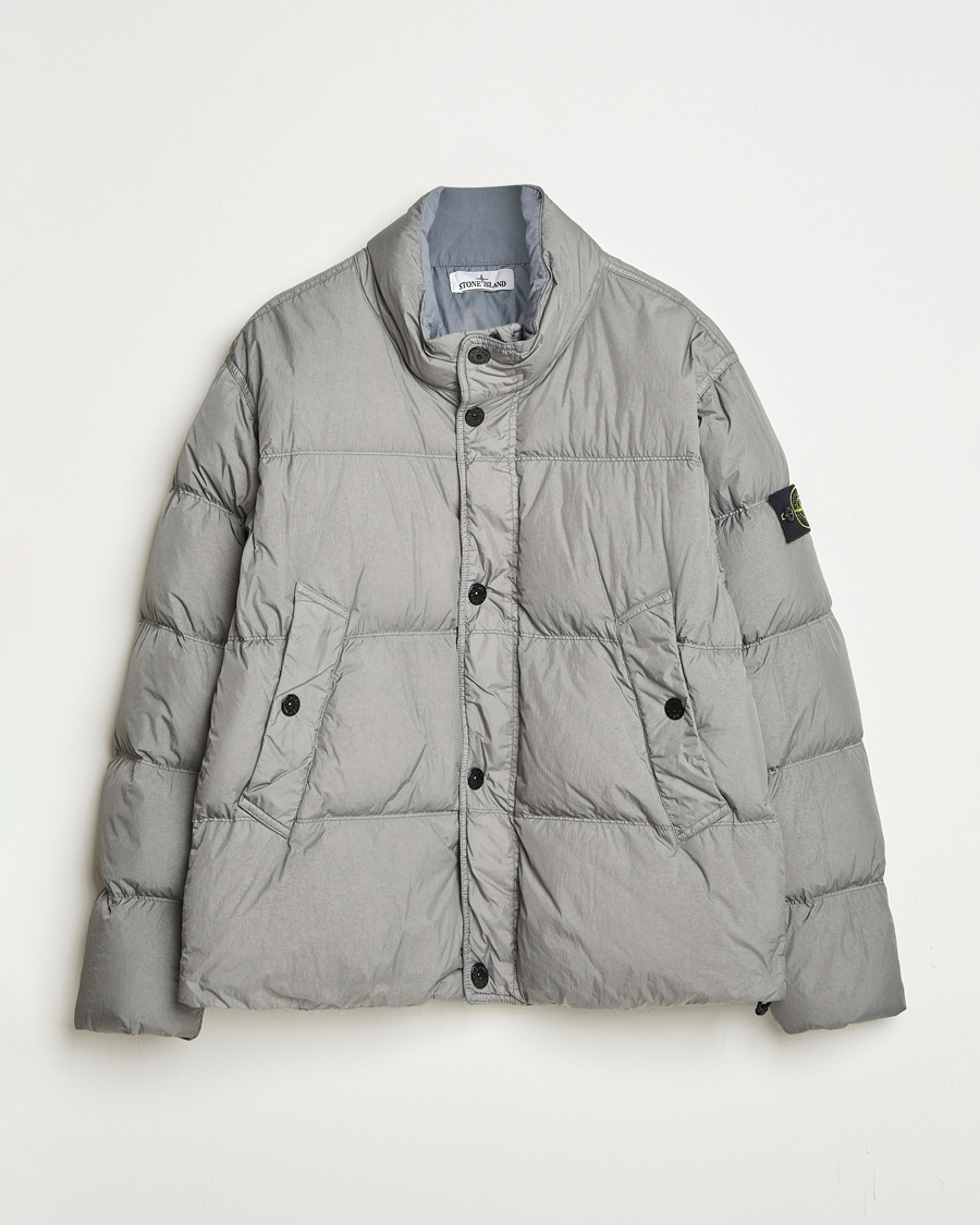Heren | Jassen | Stone Island | Crinkle Reps Down Jacket Cement