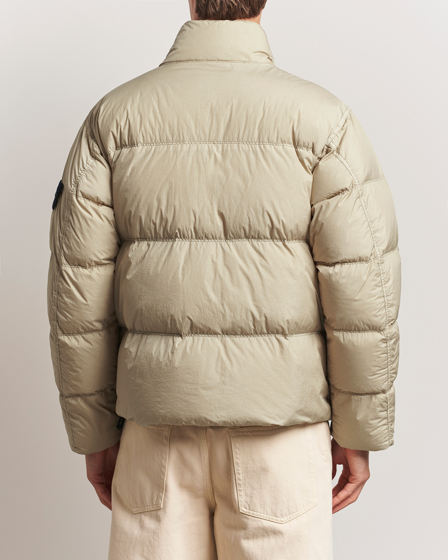 Heren | Jassen | Stone Island | Crinkle Reps Down Jacket Beige