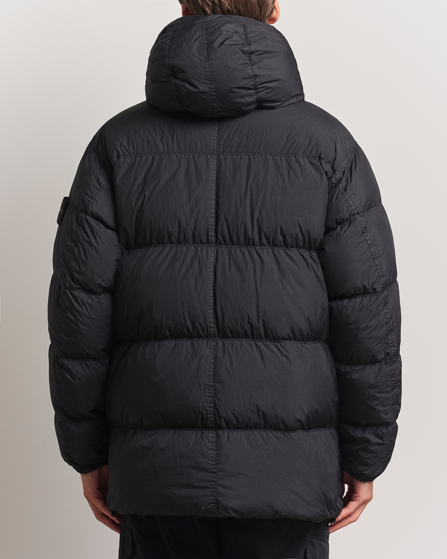 Heren | Jassen | Stone Island | Crinkle Reps Down Parka Black
