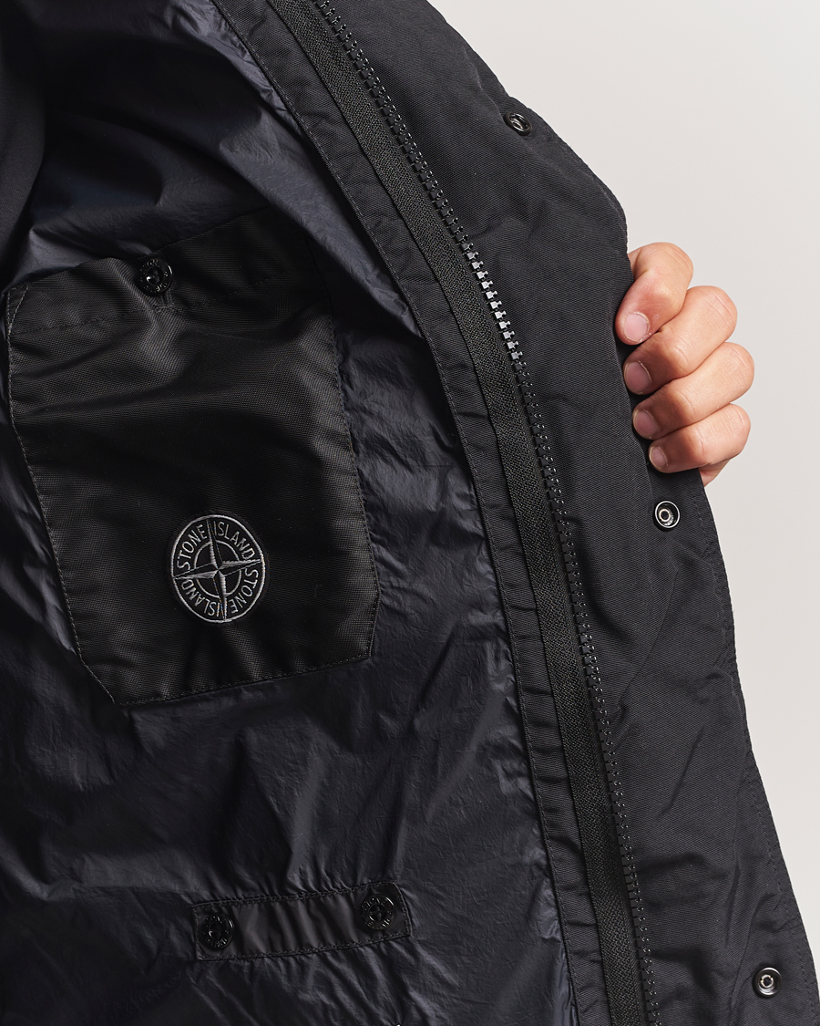 Heren | Jassen | Stone Island | Crinkle Reps Down Parka Black