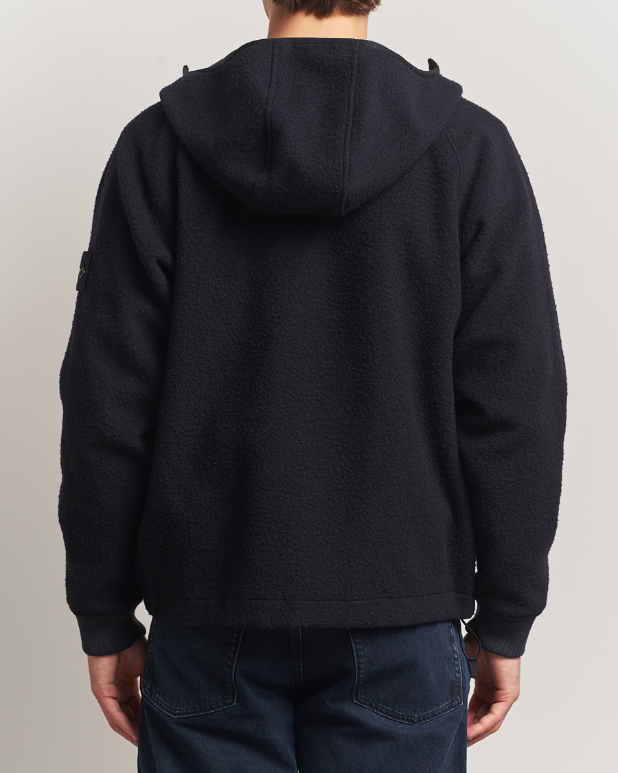 Heren | Jassen | Stone Island | Panno Ratinato Wool Jacket Navy