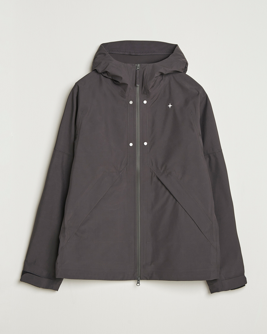 Heren | Jassen | Stone Island | Stellina 3L Gore-Tex Hooded Jacket Lead Grey