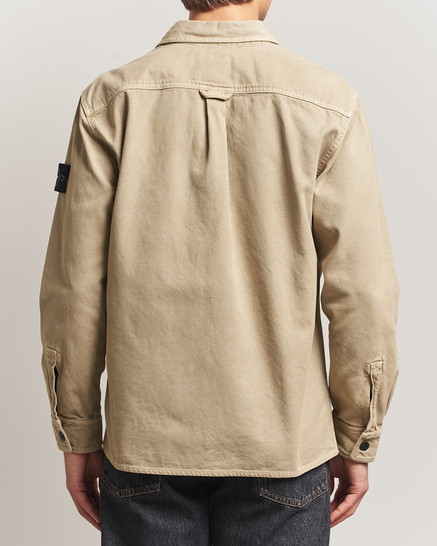 Heren | Overhemden | Stone Island | Organic Panama Cotton Overshirt Desert