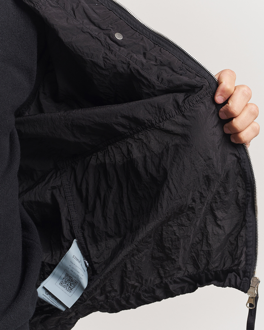 Heren | Overhemden | Stone Island | Nylon Metal Zip Overshirt Black
