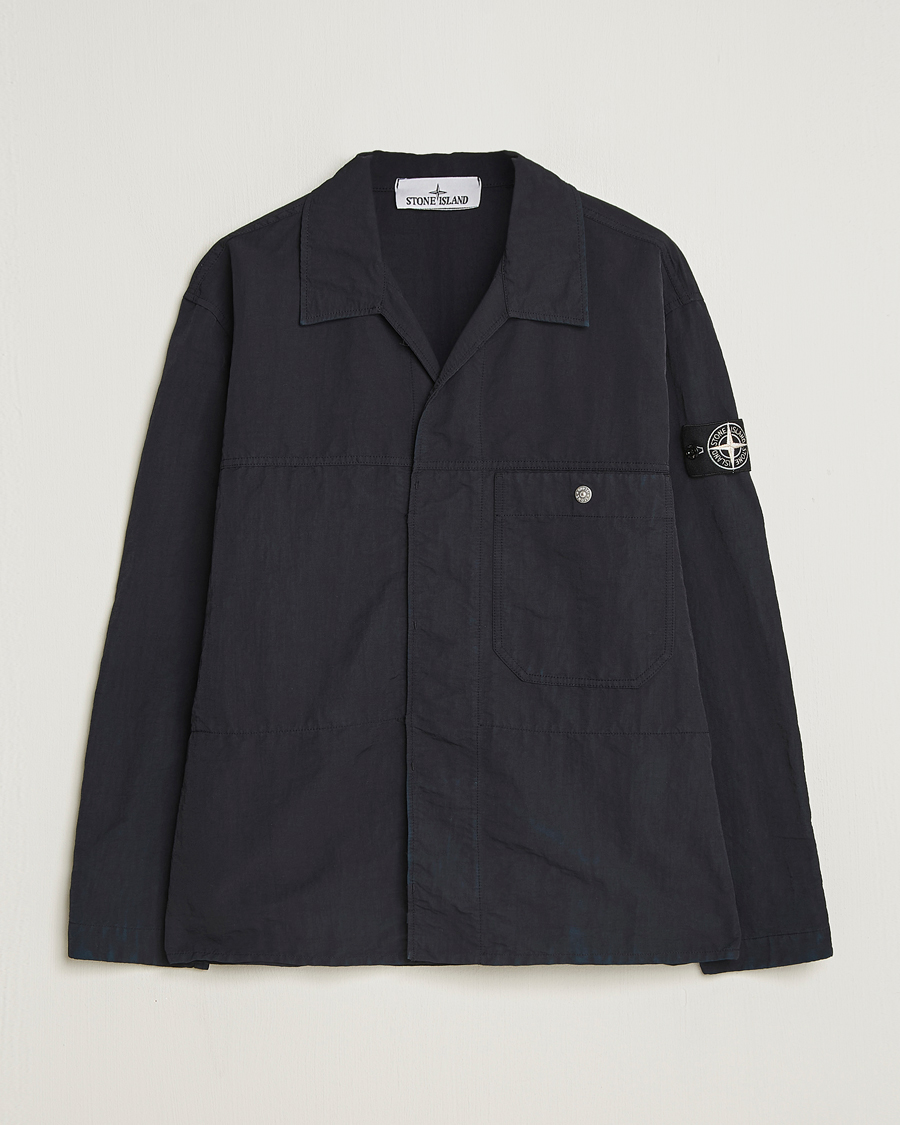 Heren | Overhemden | Stone Island | Naslan TC Corrosion Treatment Overshirt Black
