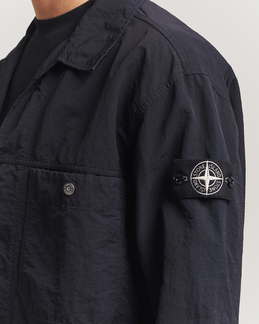 Heren | Overhemden | Stone Island | Naslan TC Corrosion Treatment Overshirt Black