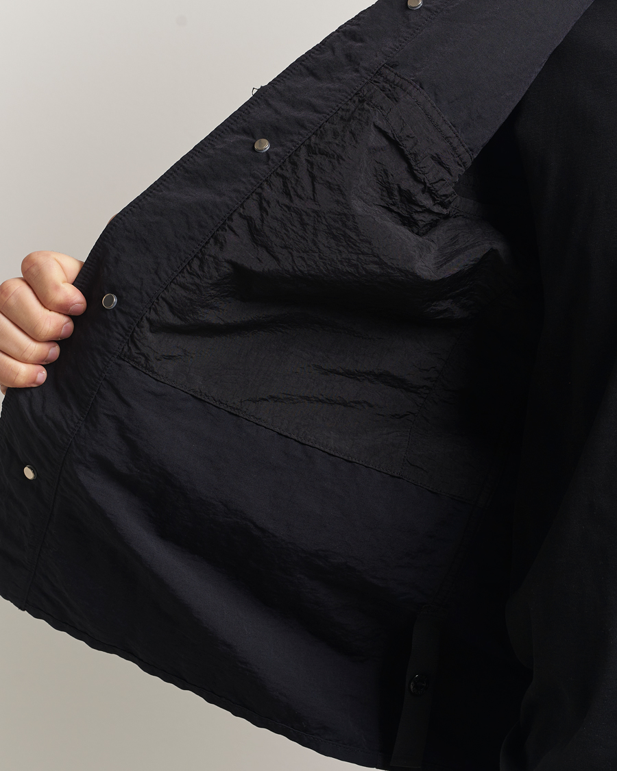 Heren | Overhemden | Stone Island | Naslan TC Corrosion Treatment Overshirt Black