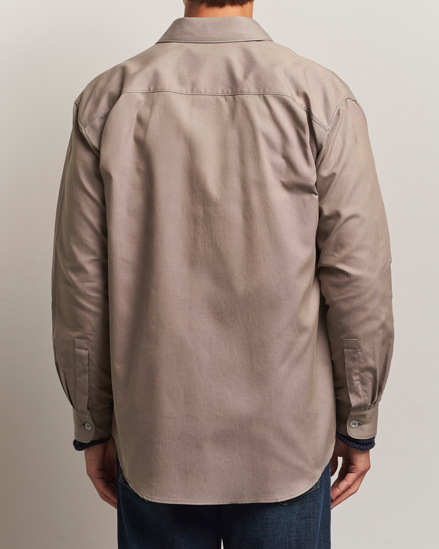 Heren | Overhemden | Stone Island | Marina Organic Oxford Cotton Shirt Tobacco