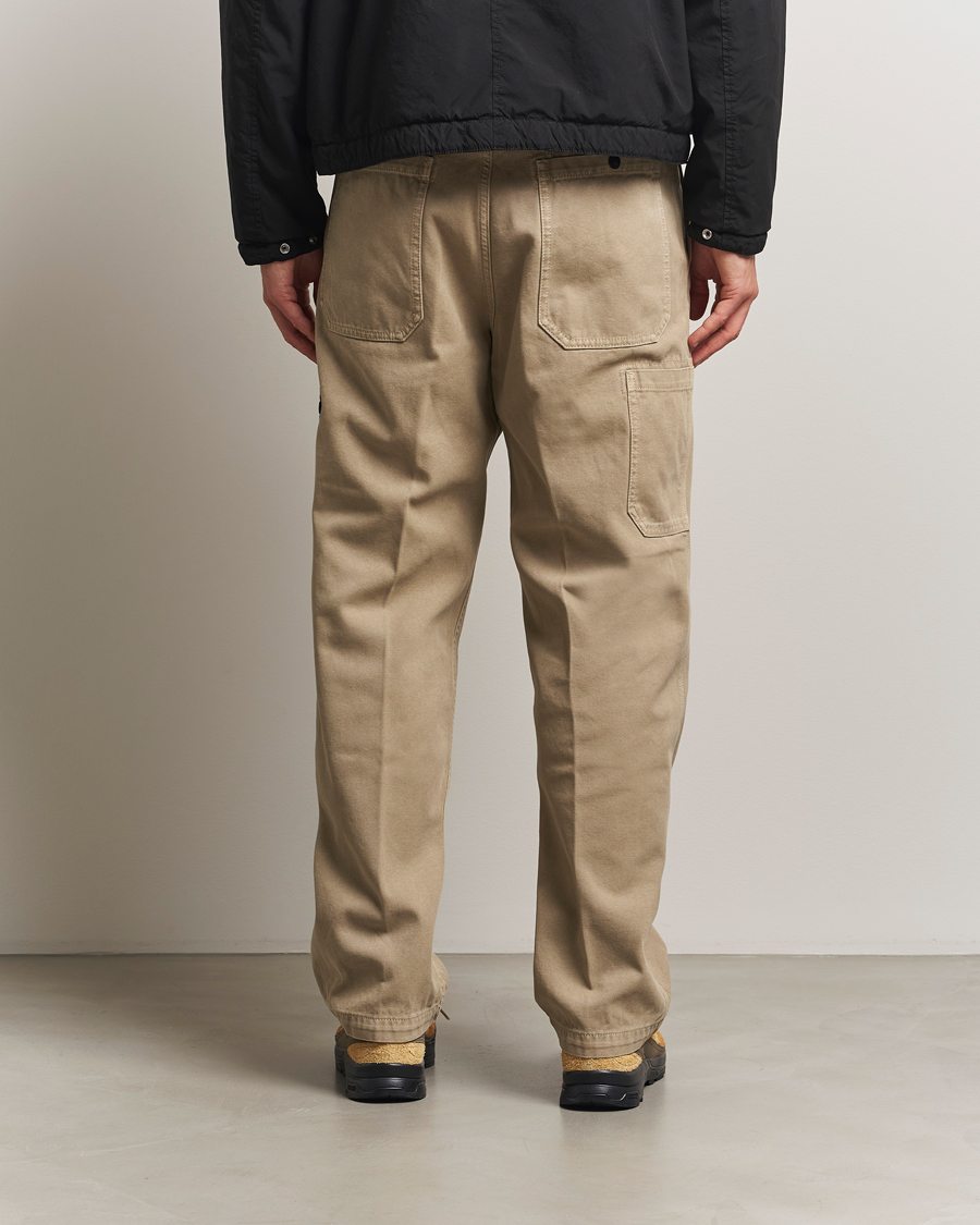 Heren | Broeken | Stone Island | Panama Cotton Old Effect Trousers Desert