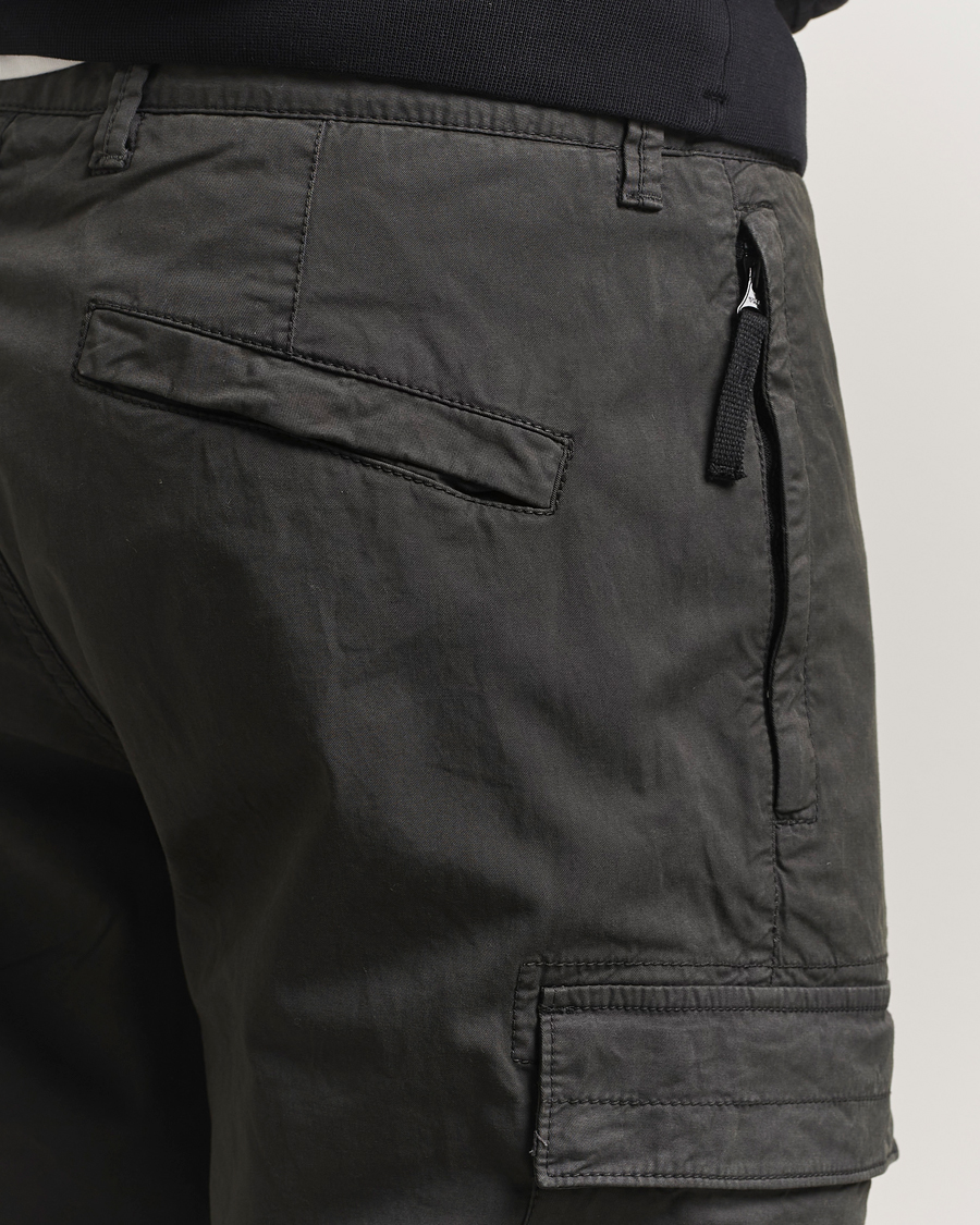 Heren | Broeken | Stone Island | Supima Cotton Stretch Cargo Trousers Lead Grey