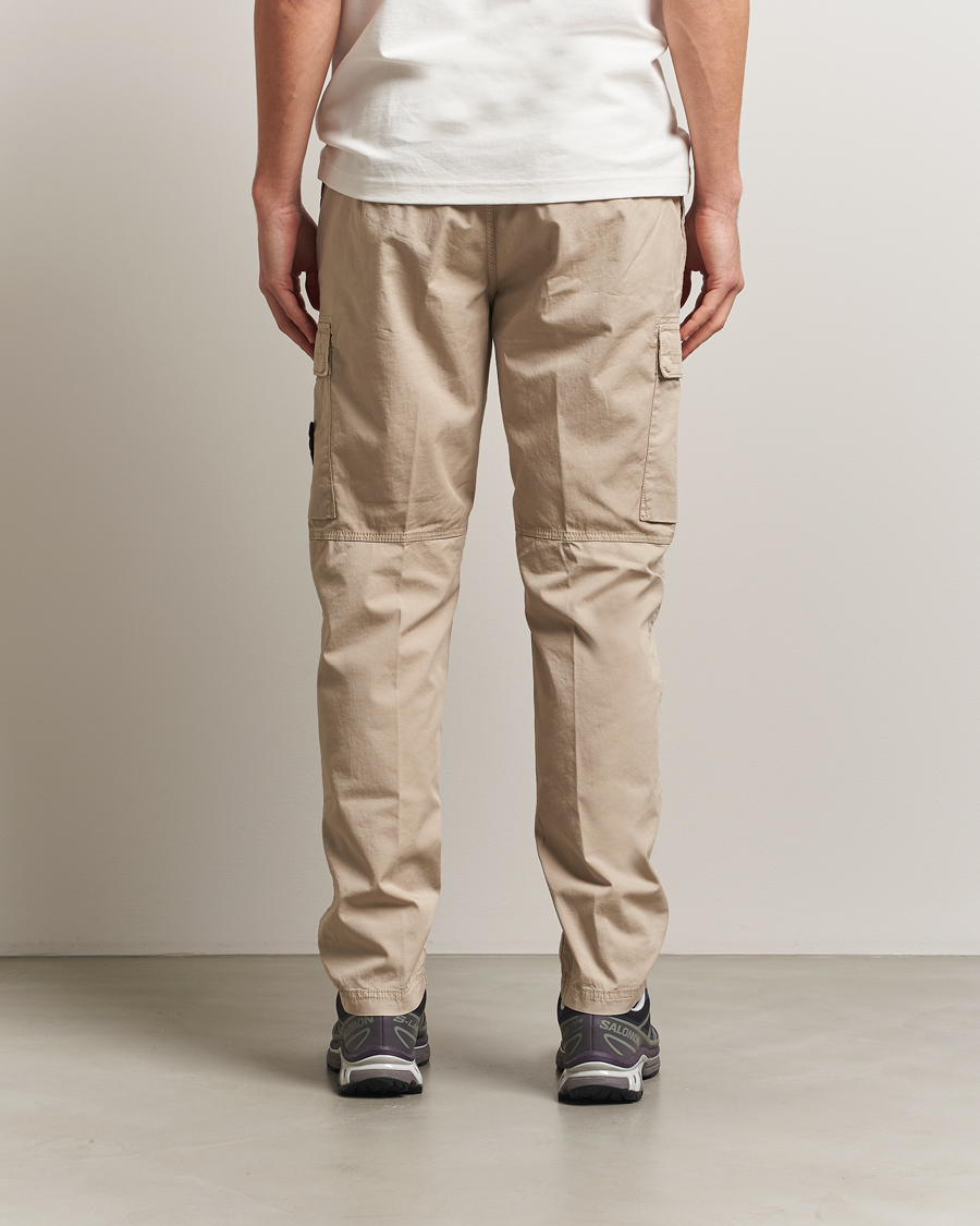 Heren | Broeken | Stone Island | Supima Cotton Stretch Cargo Trousers Desert