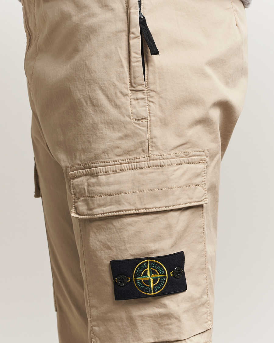 Heren | Broeken | Stone Island | Supima Cotton Stretch Cargo Trousers Desert