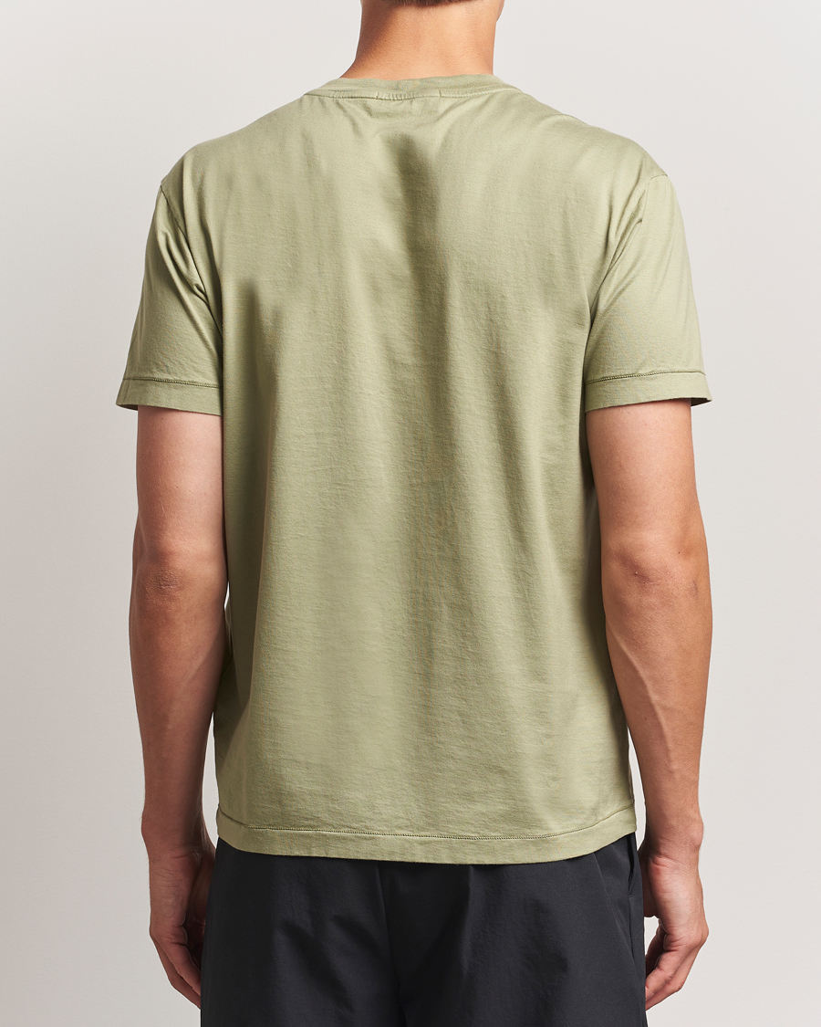 Heren | T-shirts | Stone Island | Garment Dyed Cotton Jersey T-Shirt Sage