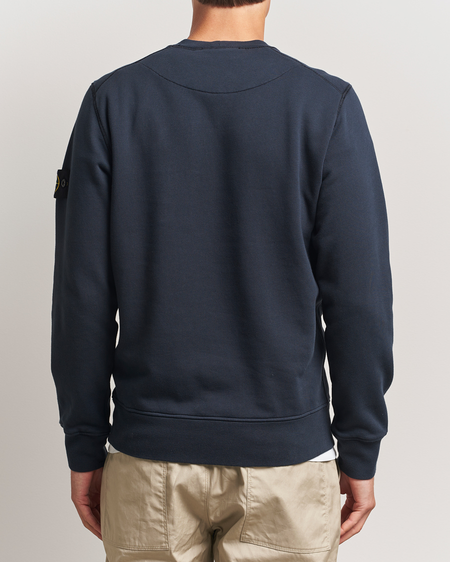 Heren | Truien | Stone Island | Garment Dyed Fleece Sweatshirt Navy
