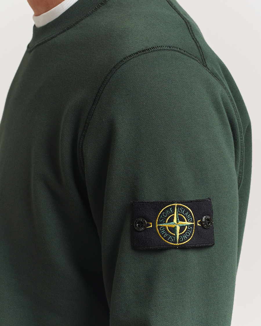 Heren | Truien | Stone Island | Garment Dyed Fleece Sweatshirt Juniper