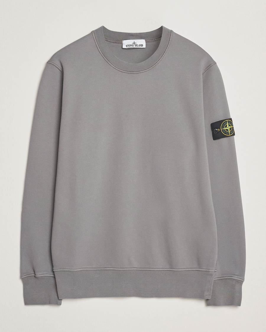 Heren | Truien | Stone Island | Garment Dyed Fleece Sweatshirt Cement