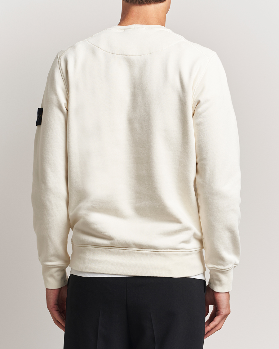 Heren | Truien | Stone Island | Garment Dyed Fleece Sweatshirt Ivory