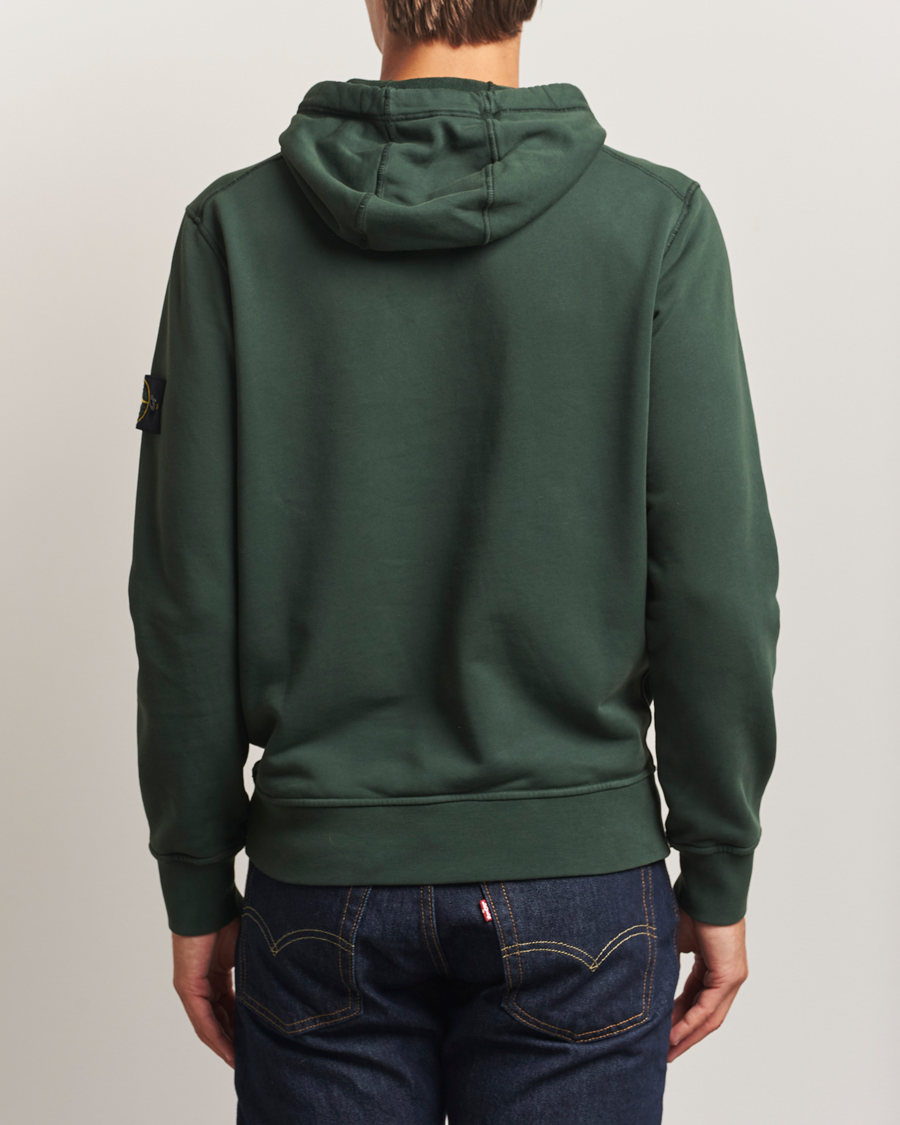 Heren | Truien | Stone Island | Garment Dyed Fleece Hood Juniper