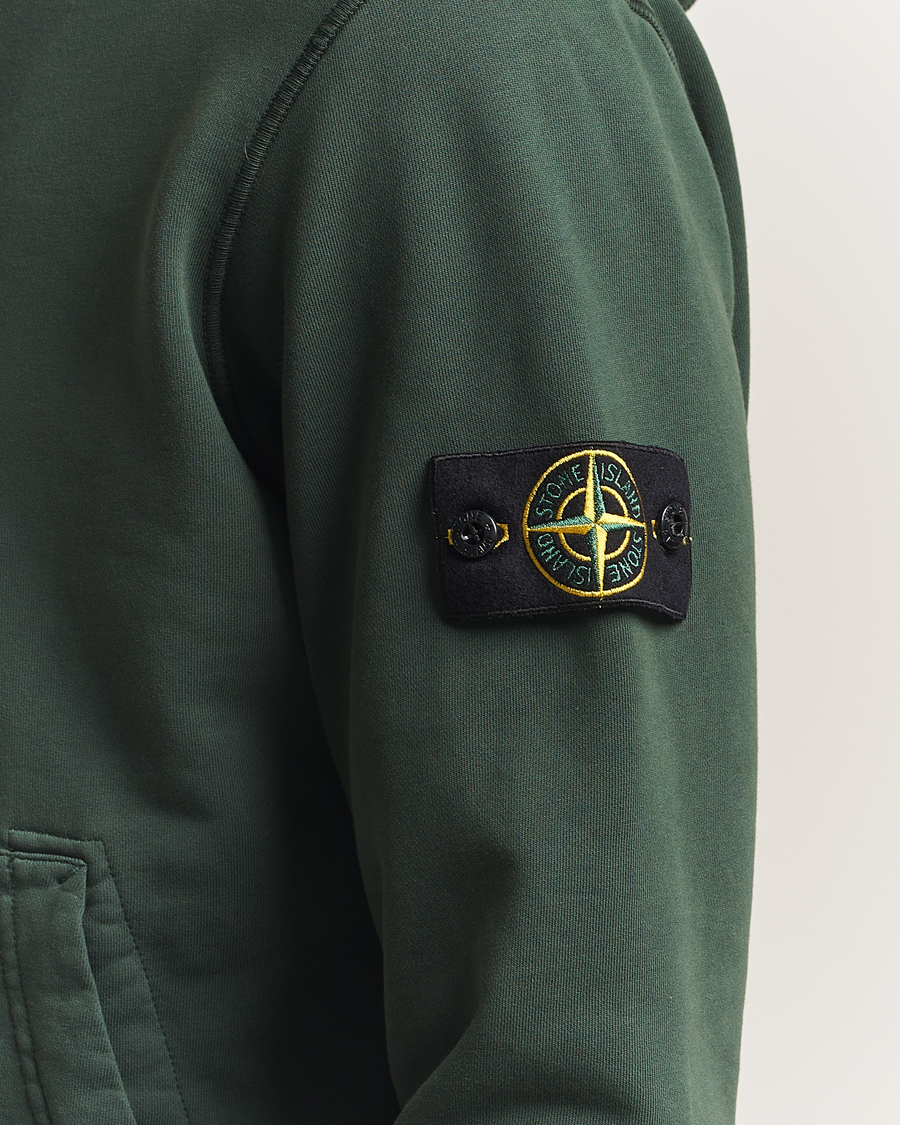 Heren | Truien | Stone Island | Garment Dyed Fleece Hood Juniper