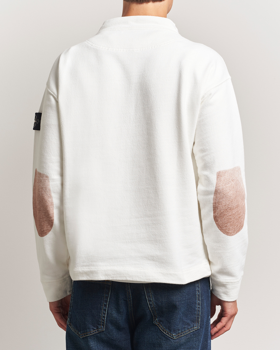 Heren | Truien | Stone Island | RAW Knitted Cotton Crew Neck Natural