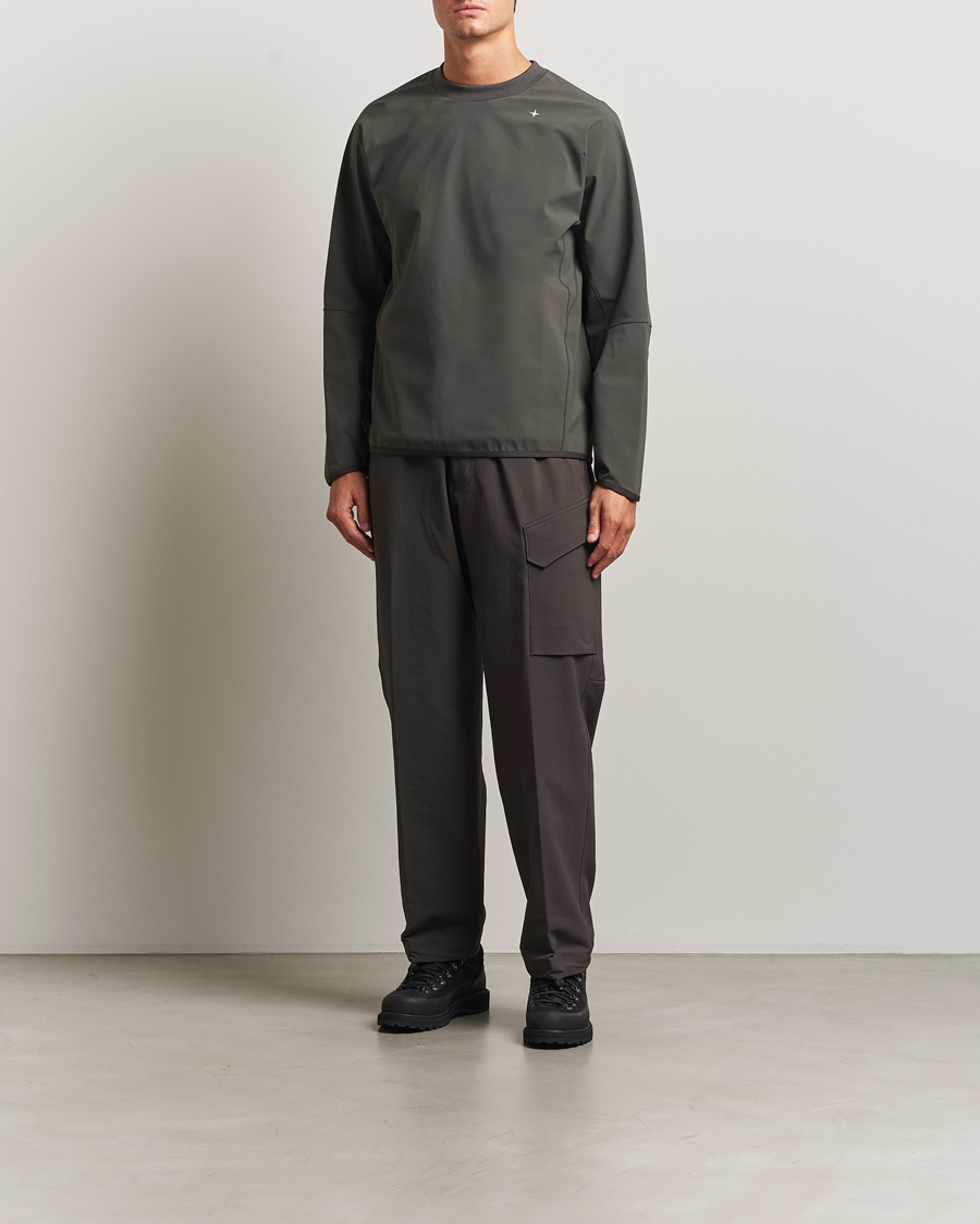 Heren | Truien | Stone Island | Stellina Technical Jersey Sweatshirt Lead Grey