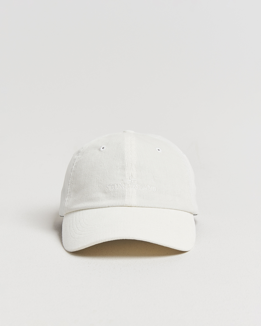 Heren | Hoeden en petten | Stone Island | Micro Cord Cotton Cap Ivory