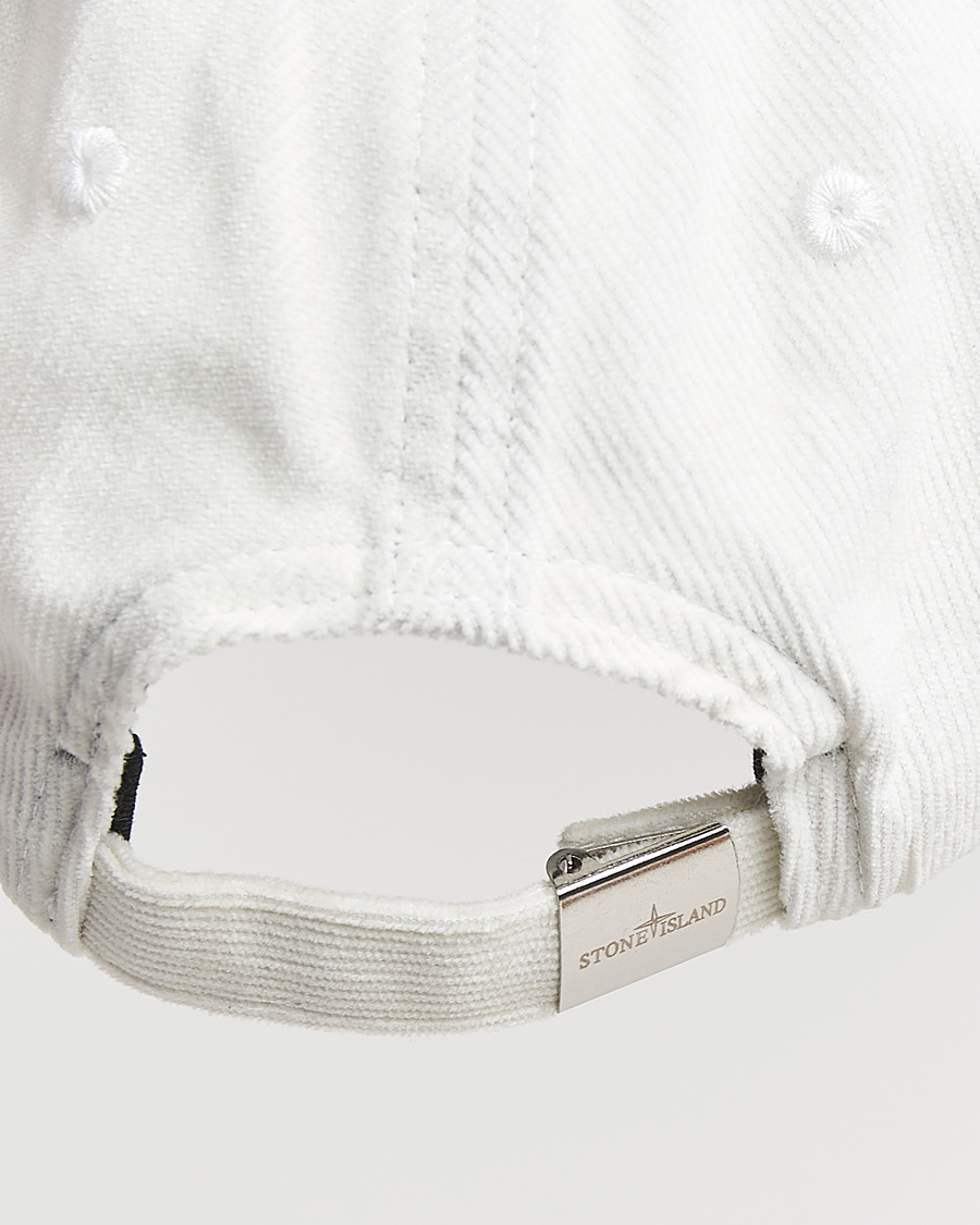 Heren | Hoeden en petten | Stone Island | Micro Cord Cotton Cap Ivory