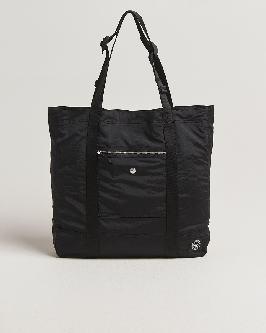 Heren | Tassen | Stone Island | Nylon Metal Tote Black