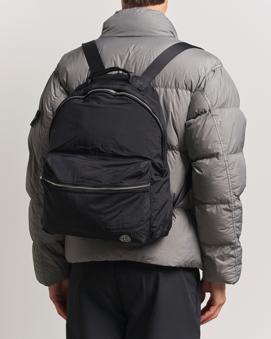 Heren | Tassen | Stone Island | Nylon Metal Backpack Black