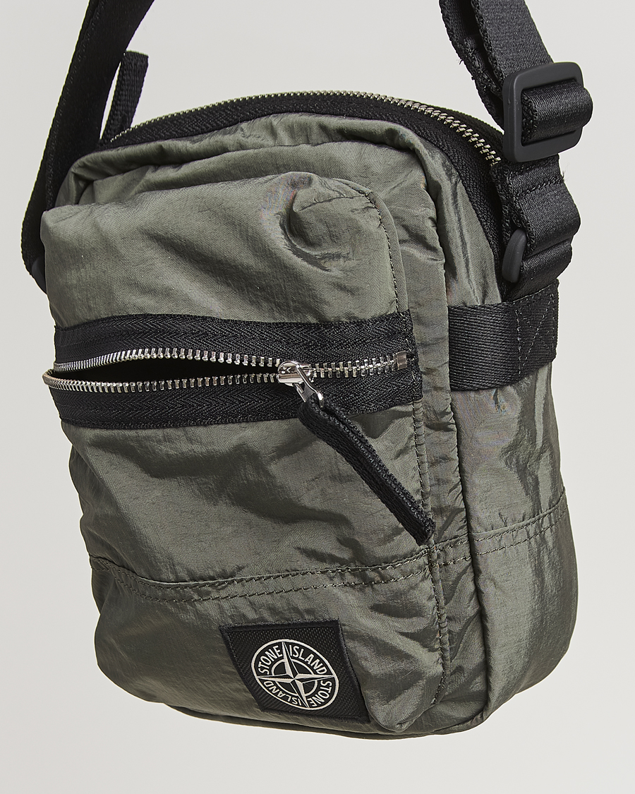 Heren | Tassen | Stone Island | Nylon Metal Shoulder Pouch Musk