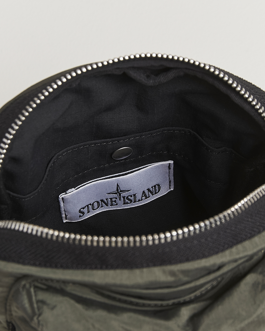 Heren | Tassen | Stone Island | Nylon Metal Shoulder Pouch Musk