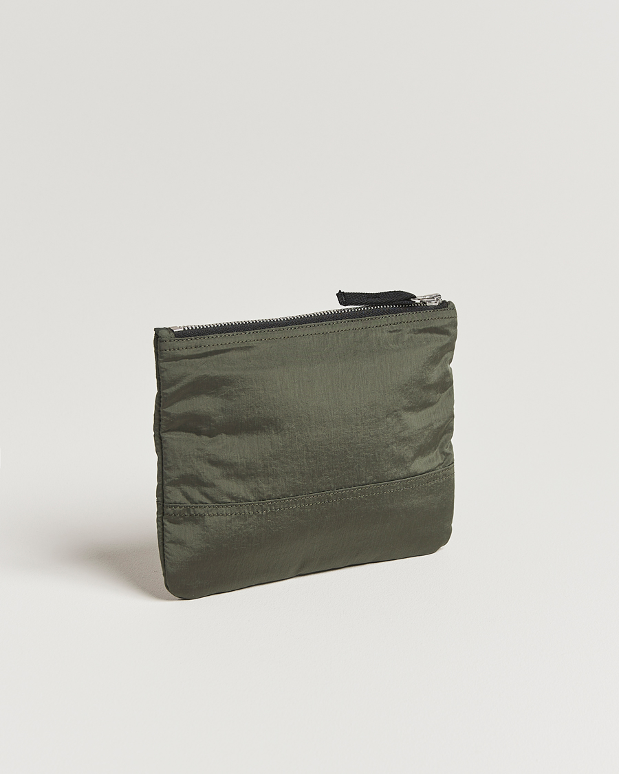 Heren | Portemonnees | Stone Island | Nylon Metal Zip Wallet Musk