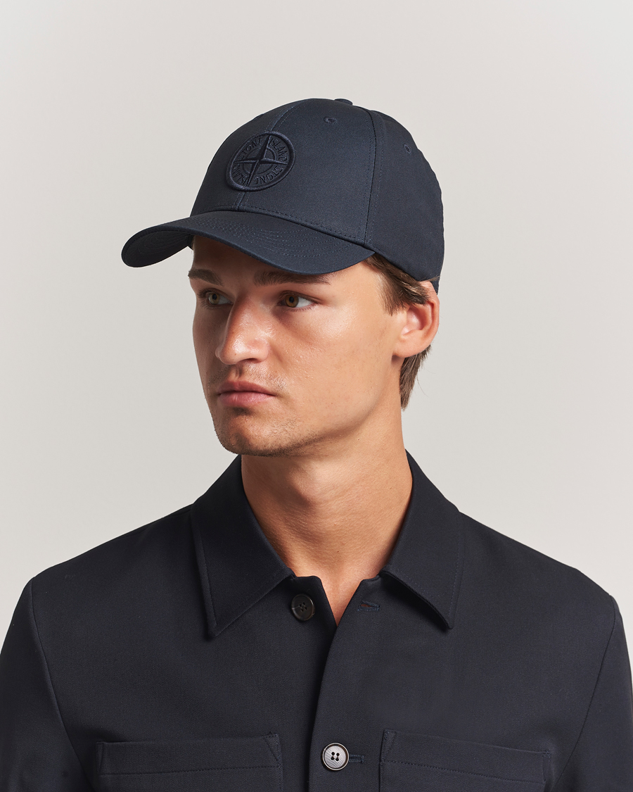 Heren | Hoeden en petten | Stone Island | Stone IslandClassic Cotton Logo CapNavy