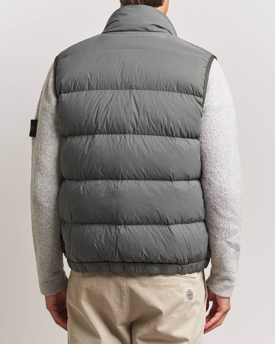 Heren | Gilets | Stone Island | Seamless Tunnel Nylon Down Vest Cement