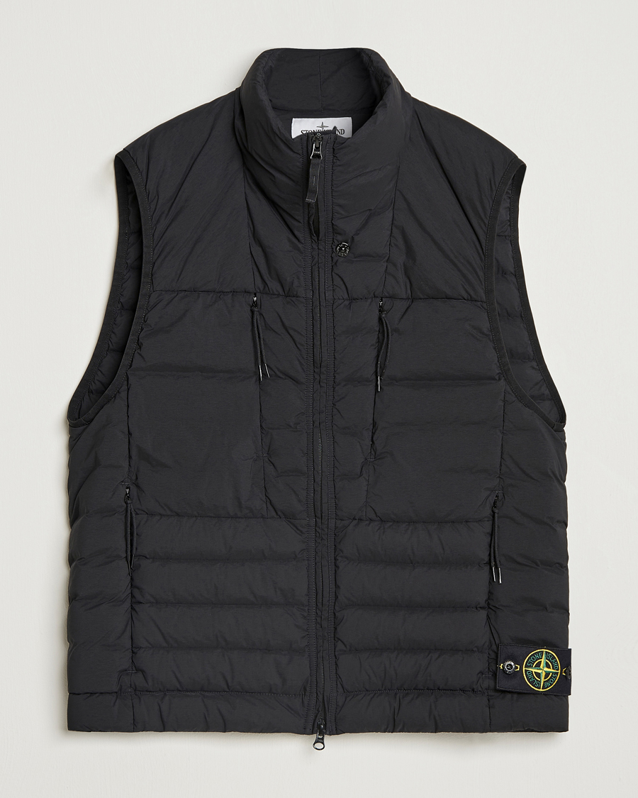 Heren | Gilets | Stone Island | Nylon Down Vest Black