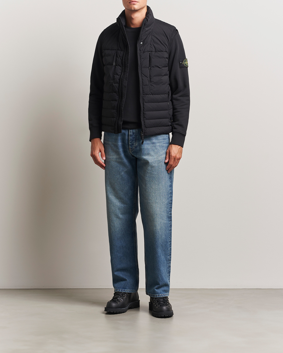 Heren | Gilets | Stone Island | Nylon Down Vest Black