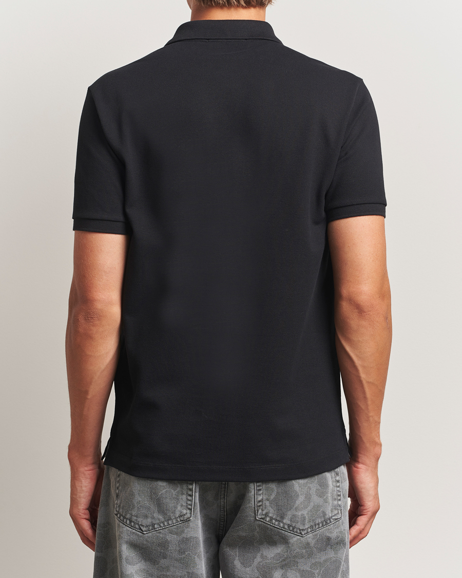 Heren | Polo's | Stone Island | Organic Cotton Pique Polo Black