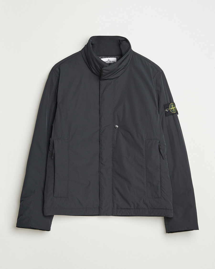 Heren | Jassen | Stone Island | Micro Twill Padded Jacket Black