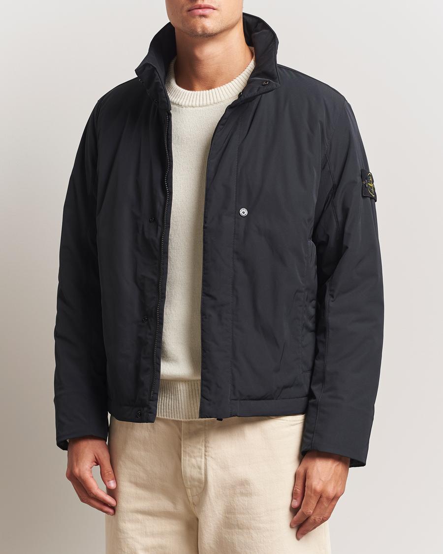 Heren | Jassen | Stone Island | Micro Twill Padded Jacket Black